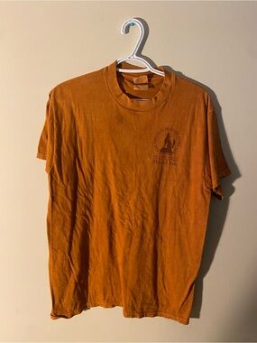 Men's Short-Sleeve Graphic Tee in Rust Orange